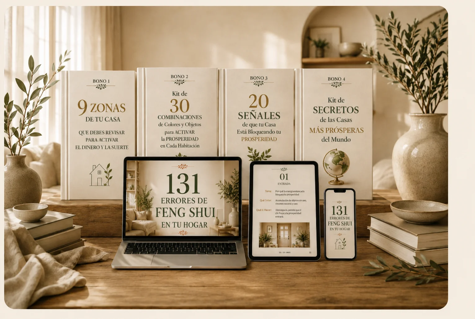Bundle completo de la guía 131 Errores con los 4 bonos en dispositivos digitales