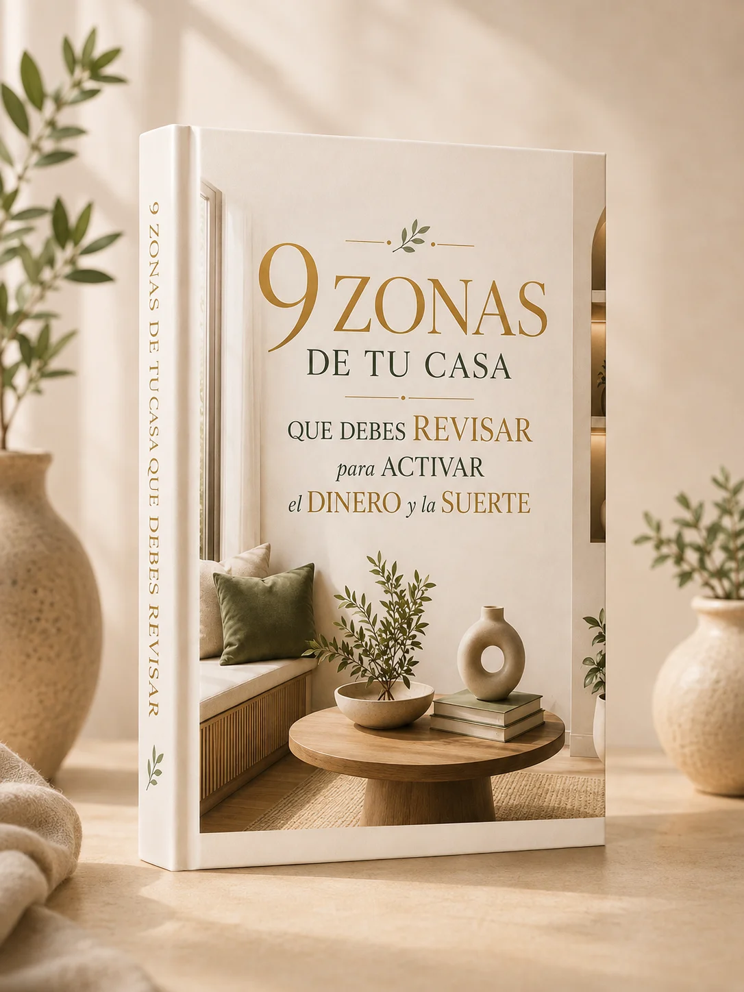 Mockup del Bono 1: 9 Zonas de tu Casa que Debes Revisar para Activar el Dinero y la Suerte