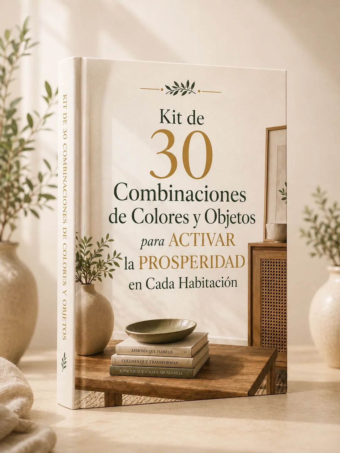 Mockup del Bono 2: Kit de 30 Combinaciones de Colores y Objetos para Activar la Prosperidad en Cada Habitación